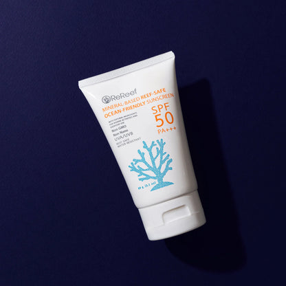 ReReef Mineral-Based Ocean-Friendly Reef-Safe Sunscreen SPF50 PA+++