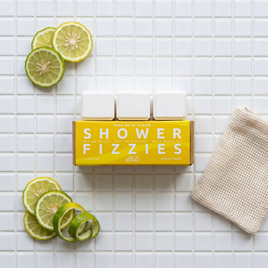 Bergamot Burst Shower Fizzies